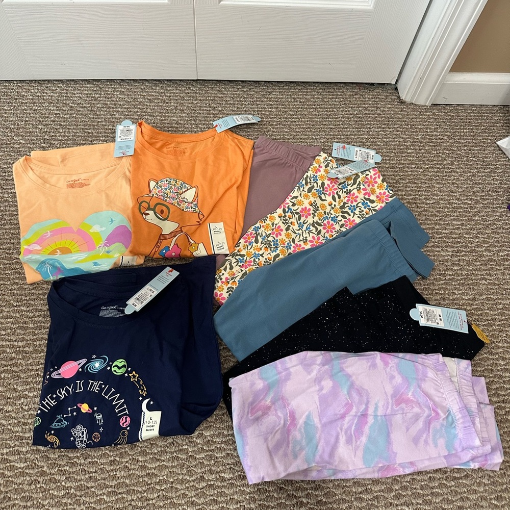 NWT Lot of girls Cat & Jack clothing